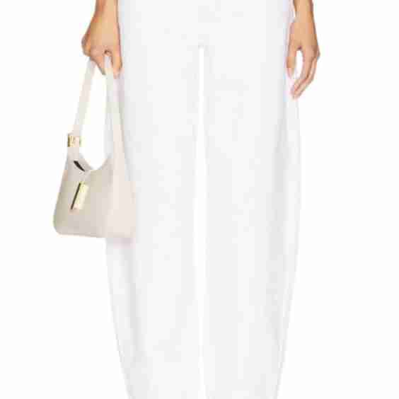 Low Slung Barrel Jeans