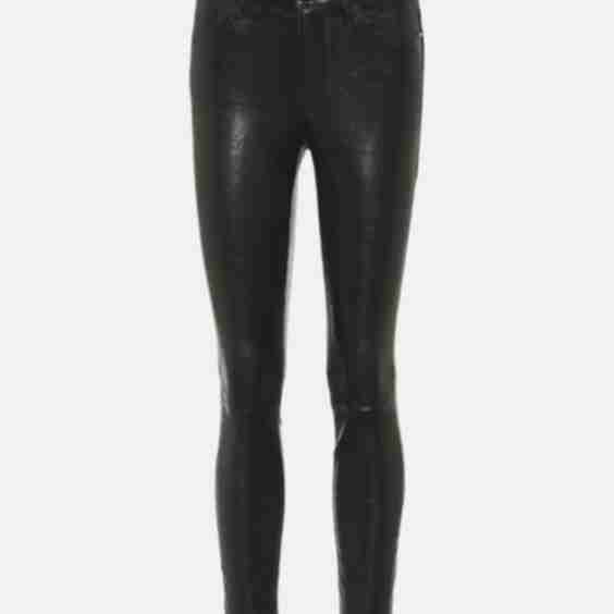 Le High Skinny Leather Pants