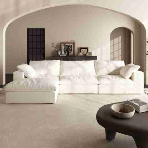 Lunna Modular Sofa and Ottoman