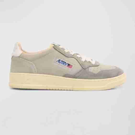 Medalist Tricolor Suede Sneakers