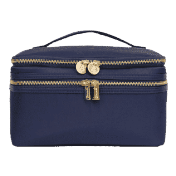 Shelby Blue Train Case