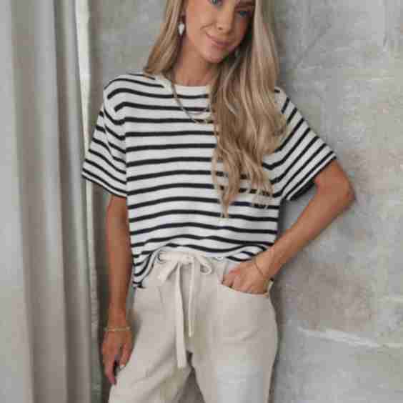 Maddi Striped Top