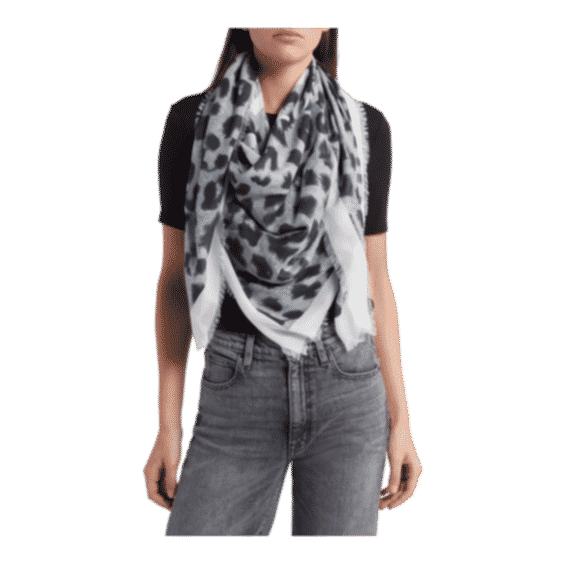 Large Leppo Fringe Square Scarf