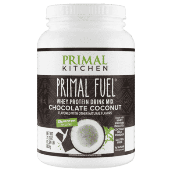Primal Fuel: Chocolate Coconut Whey Protein Drink Mix
