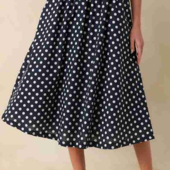 Erica Cotton Midi Skirt