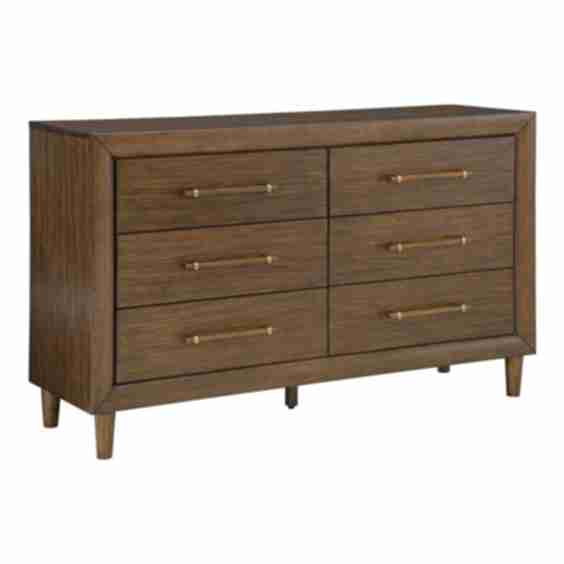Lyncott Medium Brown Dresser