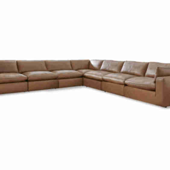 Emilia 7 Piece Leather Sectional