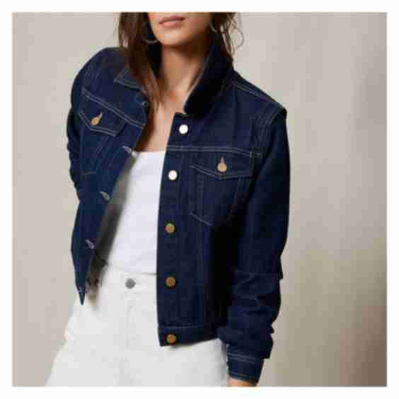 Crop Denim Jacket