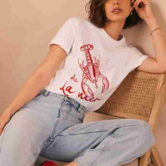 Lobster Graphic T-Shirt