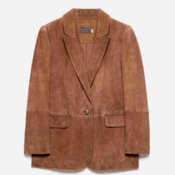 Suede Blazer
