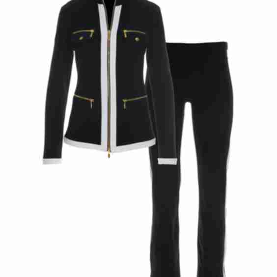 Chic Zippered Sport Coordinate Set