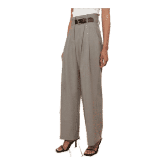 Belted Wide Leg Trousers