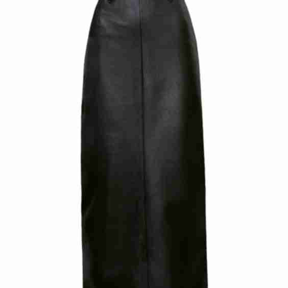 Yve Maxi Faux Leather Skirt