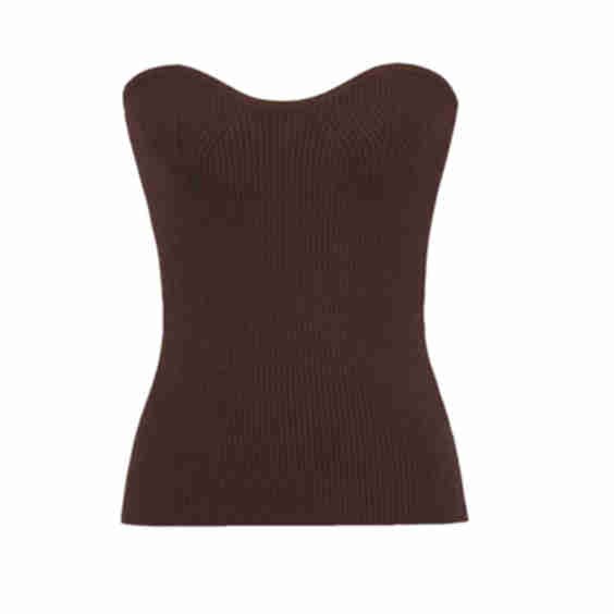 Cass Bustier Knit Top