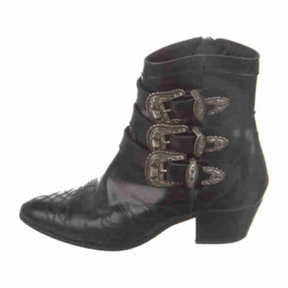 Leather Western Boots
