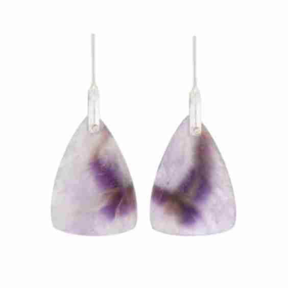 Amethyst Bridle Bit Earrings