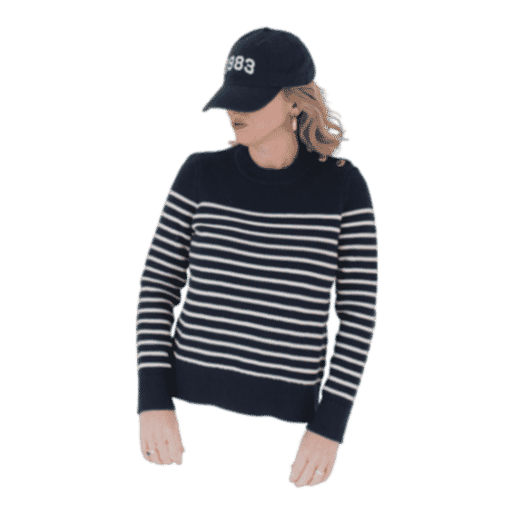 The Perfect Striped Crewneck