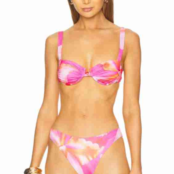 Ariel Ruched Bikini Top