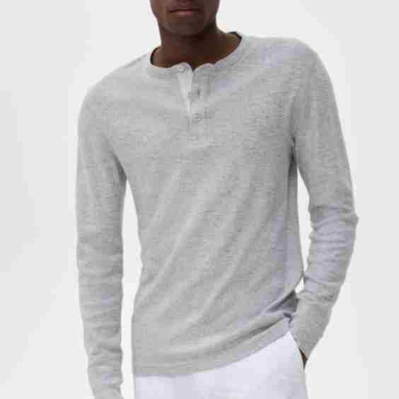 1 X 1 Slub Slim Henley