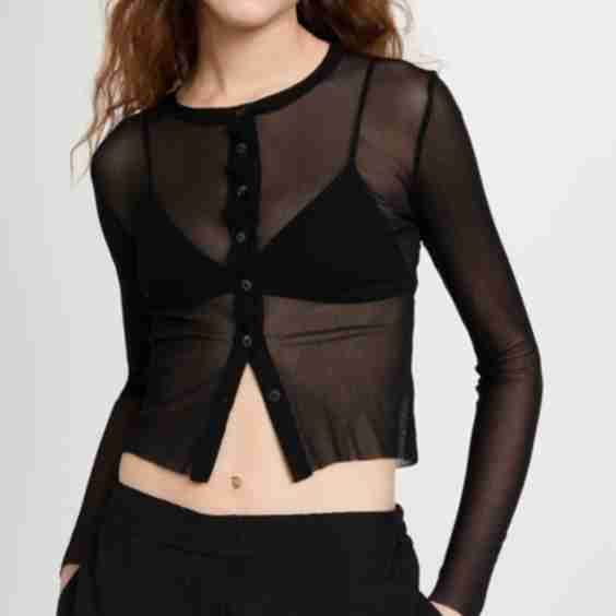 Tulle Cardigan