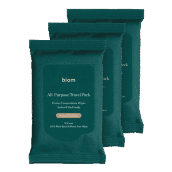 All-Purpose Wipes Travel Pack (3PK) - Santal Natura