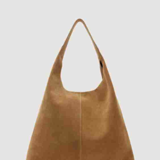 Neve Suede Shoulder Bag