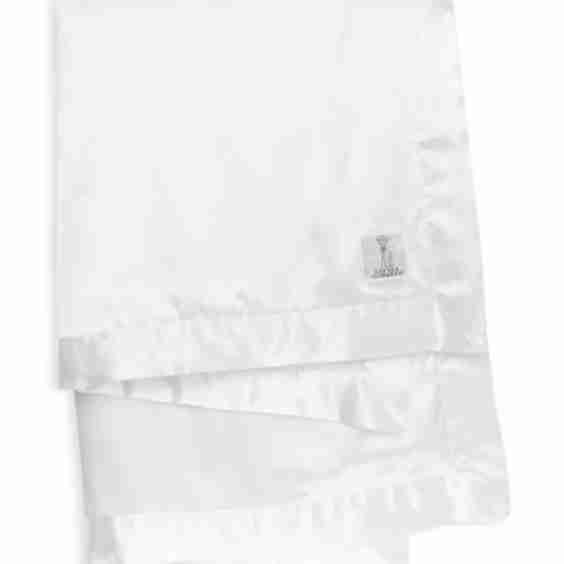 Chenille Satin Baby Blanket