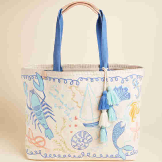 Beach Tote Overboard