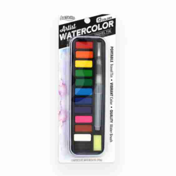 Watercolor Travel Set