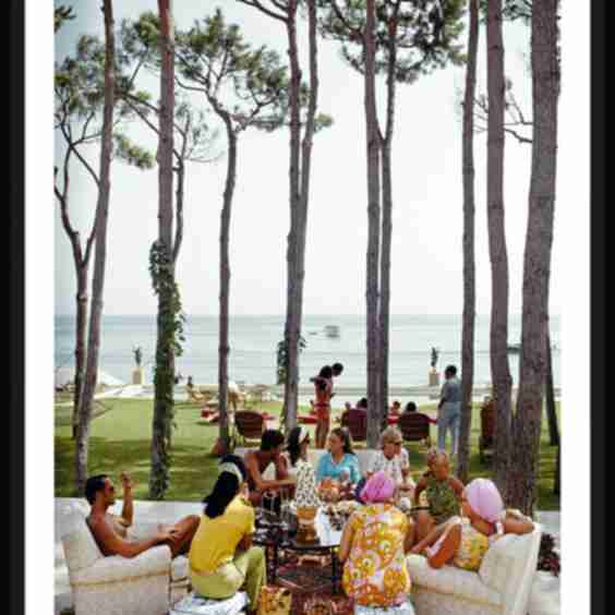 Slim Aarons Marbella House Party