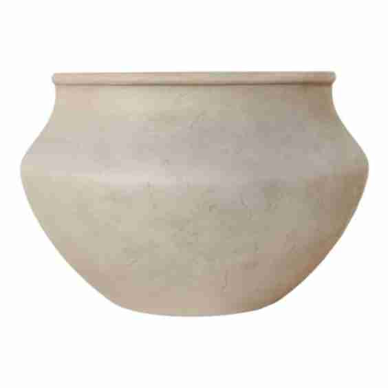 Honeybloom Dawson Polystone Bowl Planter