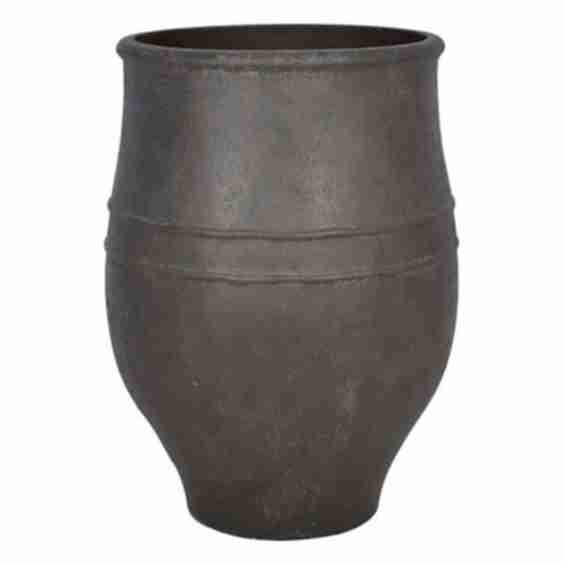 Black Onyx Outdoor Planter, Extra Large
