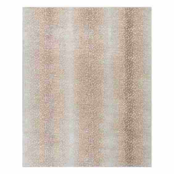 Crosby St. Roma Neutral Fawn Print Area Rug 8x10