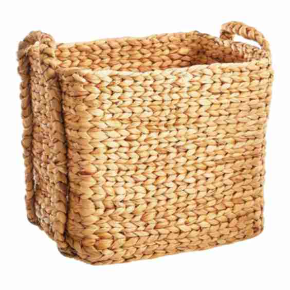 Braided Arrow Weave Storage Basket