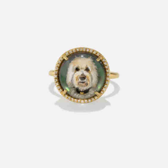 One Of A Kind Custom Pet Portrait Ring