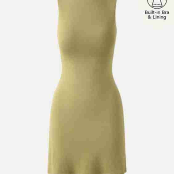 Cooling Open Back Bandless Brami Mini Dress