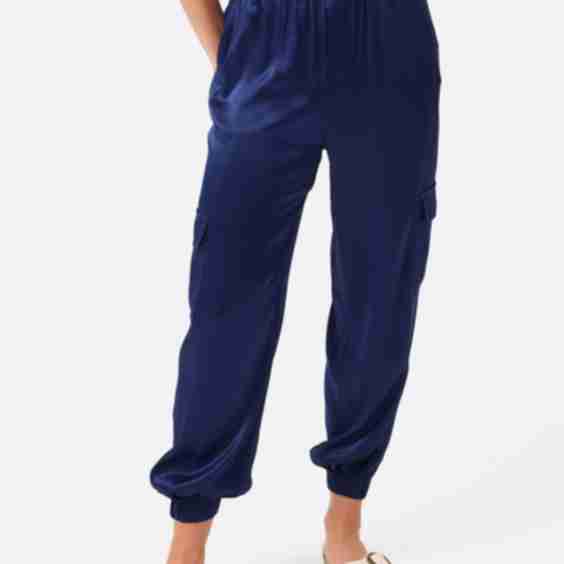 Silk Cargo Jogger