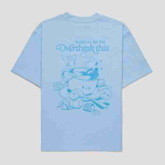 Brewing Anxie-Tea Oversized Tee