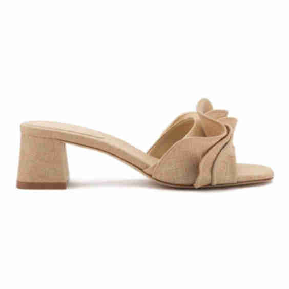 Brigitte Ruffle Mule