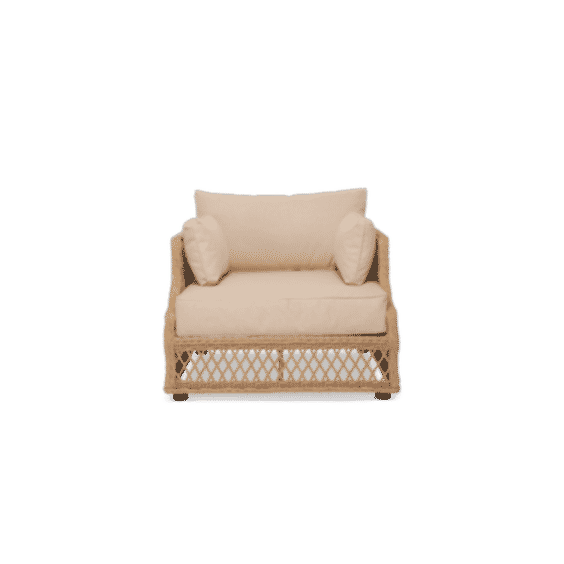 Longmeadow Relaxed Wicker Garden Armchair