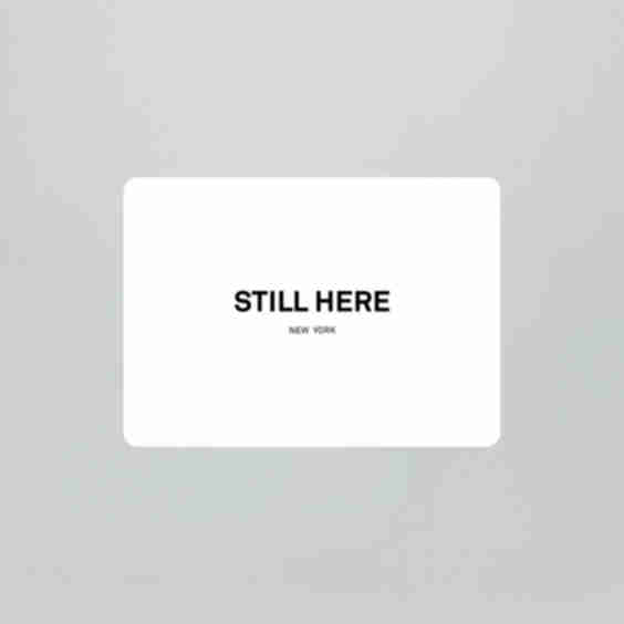 Still Here Brand Page