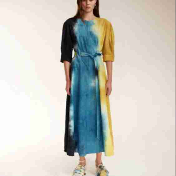 Zipper Dress Wave