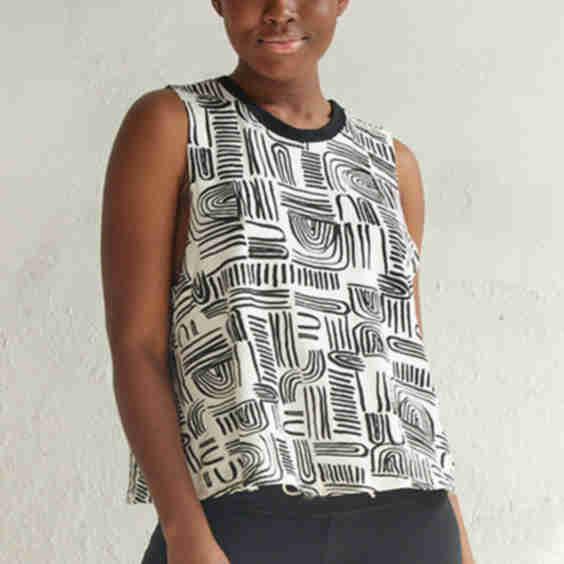 Boxy Crop Top