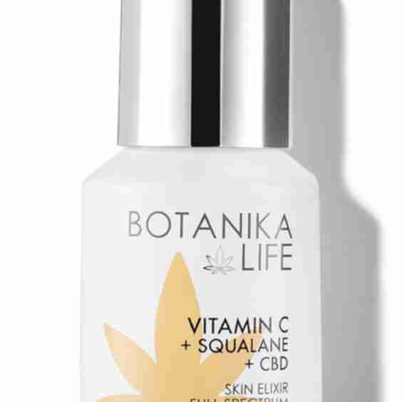 Vitamin C + Squalane Skin Elixir Serum With CBD