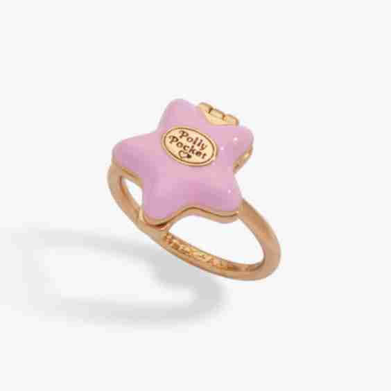 Alex and Ani x Polly Pocket Locket Ring
