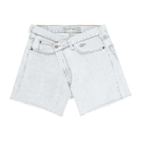 Bleached Crossover Shorties