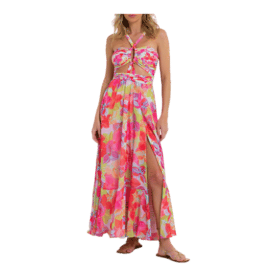 Hydra Cross-Front Beach Dress 