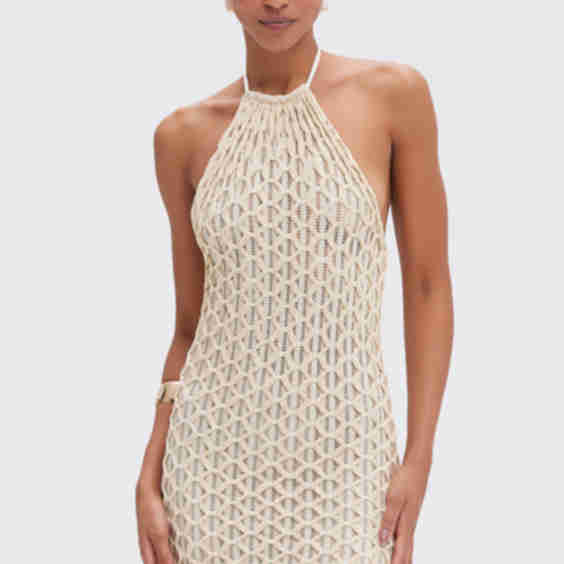 Mesh Mini Dress