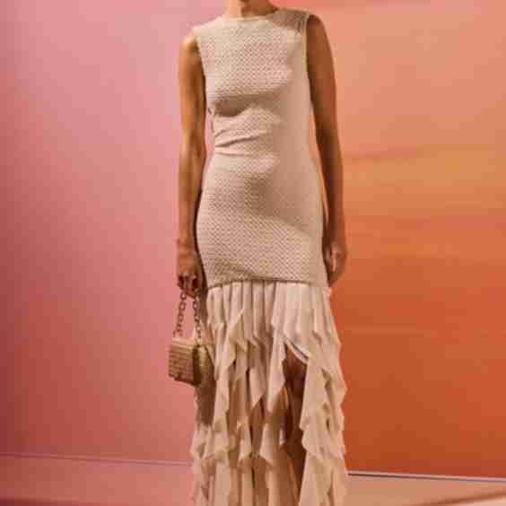 Gavea Mesh Maxi Dress