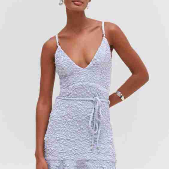 Papillon Jacquard Mini Dress